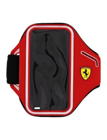 Funda brazalete sport neopreno Ferrari FESCABP6BK iPhone 6 - 6s roja