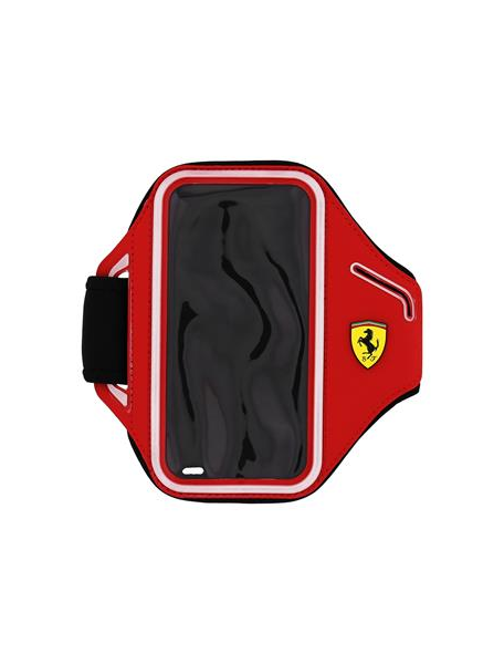 Funda brazalete sport neopreno Ferrari FESCABP6BK iPhone 6 - 6s roja