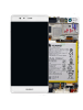 Display Huawei Ascend P9 (EVA-L19) blanco - plata