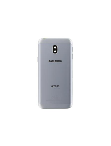 Carcasa trasera Samsung Galaxy J3 2017 J330 plata