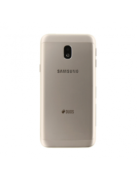 Carcasa trasera Samsung Galaxy J3 2017 J330 dorada