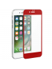 Lámina de cristal templado 5D iPhone 7 - 8 roja