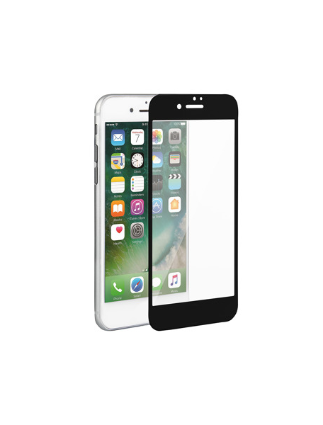 Lámina de cristal templado 5D iPhone 7 Plus - 8 Plus negra