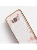 Funda TPU Bloomy Flower Samsung Galaxy S8 G950 dorada