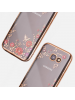 Funda TPU Bloomy Flower Samsung Galaxy S8 G950 dorada