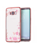 Funda TPU Bloomy Flower Samsung Galaxy S8 Plus G955 rosa