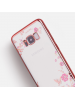 Funda TPU Bloomy Flower Samsung Galaxy S8 Plus G955 rosa