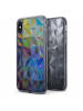 Funda TPU Ringke Air Prism 3D glitter iPhone X gris