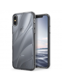 Funda TPU Ringke Flow iPhone X gris