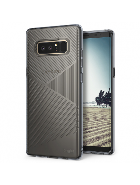 Funda TPU Ringke Bevel Samsung Galaxy Note 8 N950 gris