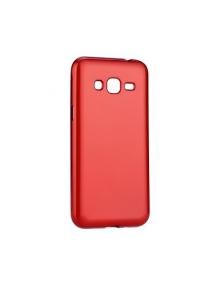 Funda TPU Jelly Case Flash Mat Samsung Galaxy J3 2017 J330 roja