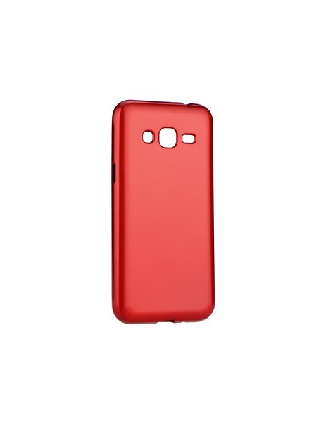 Funda TPU Jelly Case Flash Mat Samsung Galaxy J3 2017 J330 roja