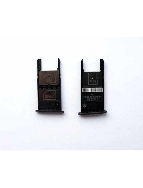 Zócalo de SIM + micro SD Motorola Moto G5 Plus versión dual SIM negro