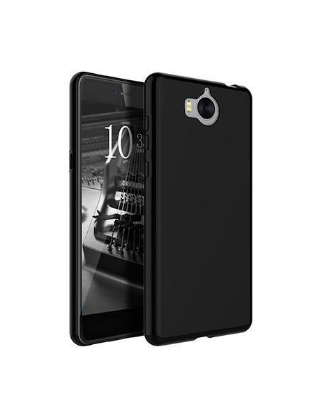 Funda TPU Jelly Case Flash Mat Huawei Ascend Y6 2017 - Y5 2017 - Nova Young negra