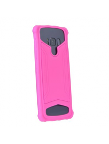 Funda de silicona universal 5.0" - 5.3" rosa