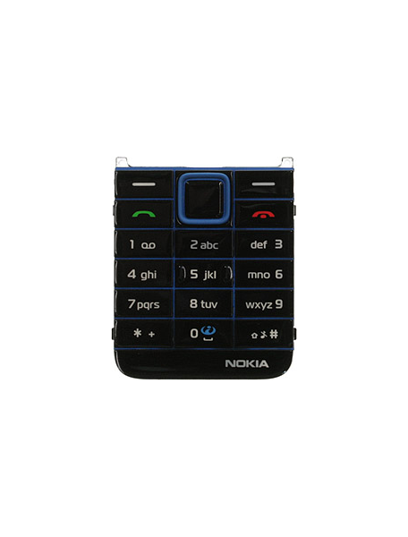 Teclado Nokia 3500 azul