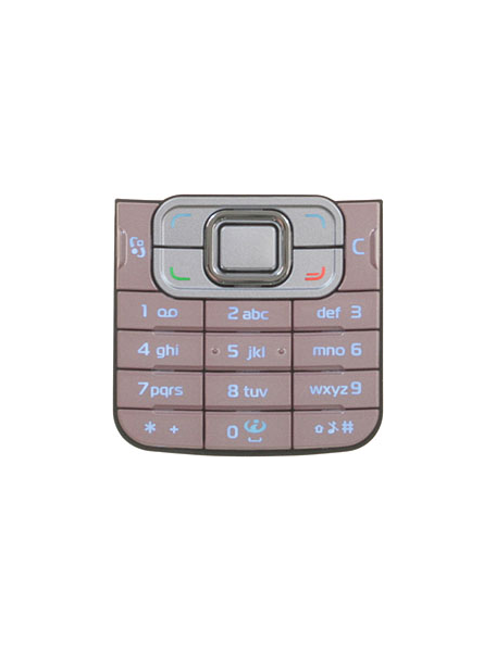 Teclado Nokia 6120 rosa