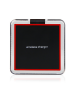 Cargador wireless de inducción Qi Q4 universal negro - rojo 1.5A