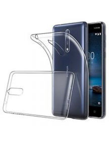 Funda TPU slim Nokia 8 2017 transparente