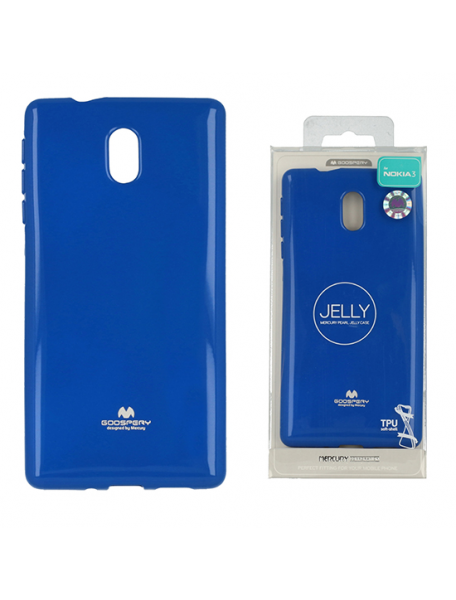 Funda TPU Goospery Nokia 3 2017 azul