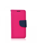 Funda libro TPU Fancy Nokia 3 2017 rosa - azul