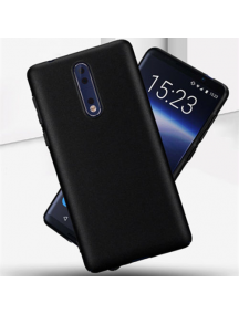 Funda TPU Matt Nokia 8 2017 negra