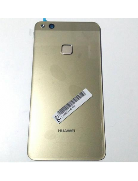 Desaparecido Conciso Recurso Tapa de batería Huawei P10 lite dorada con sensor de huella