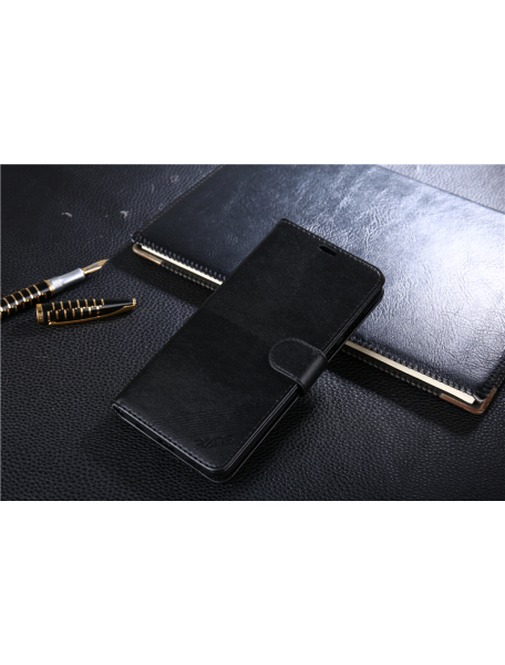 Funda libro TPU Huawei Honor 7X negra