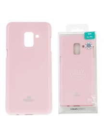 Funda TPU Goospery Samsung Galaxy A5 2018 A530 - A8 2018 rosa claro