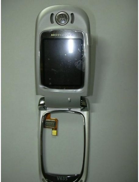 Display Motorola V635 con carcasa