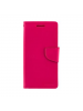 Funda libro TPU Goospery Bravo Diary iPhone X rosa fucsia