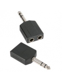 Duplicador de conector Jack 6.3 mm