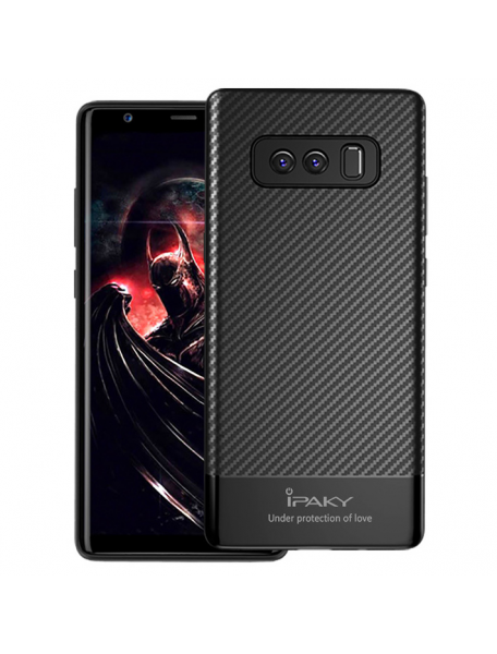 Funda TPU Carbon iPaky Samsung Galaxy Note 8 N950 negra