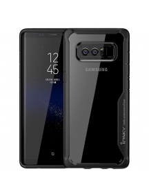 Funda TPU Survival iPaky Samsung Galaxy Note 8 N950 negra - transparente