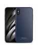 Funda TPU Carbon iPaky iPhone X azul