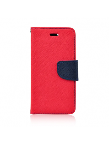 Funda libro TPU Fancy Xiaomi Redmi 5A roja - azul