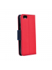Funda libro TPU Fancy Xiaomi Redmi 5A roja - azul