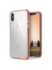 Funda TPU + Bumper Ringke Fusion iPhone X rosa