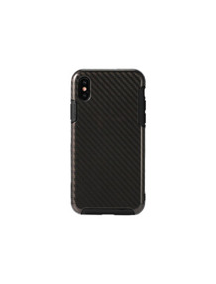 Funda TPU Remax Serui RM-1655 iPhone X fibra de carbono