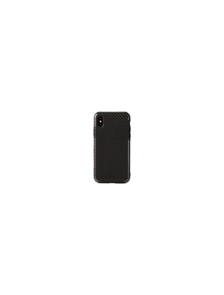 Funda TPU Remax Serui RM-1655 iPhone X fibra de carbono