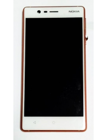 Display Nokia 3 2017 20NE1RW0003 blanco - cobre