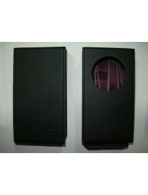 Funda de piel Nokia N95 negra