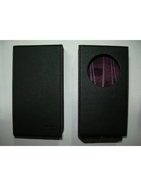 Funda de piel Nokia N95 negra