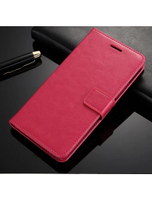 Funda libro TPU Huawei Honor 7A - Huawei Y6 2018 rosa