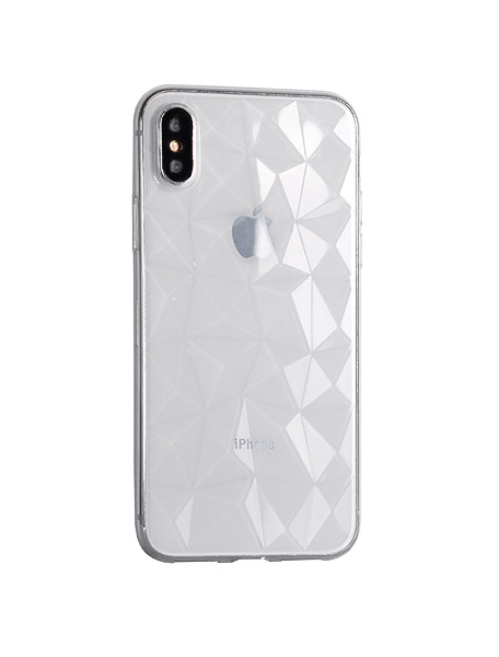 Funda TPU Diamond iPhone 7 Plus - 8 Plus transparente