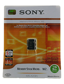 Tarjeta de memoria Memory Stick Micro 2Gb