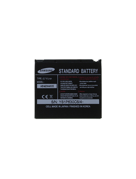 Batería Samsung AB553443CE - AB553443CU sin blister U700