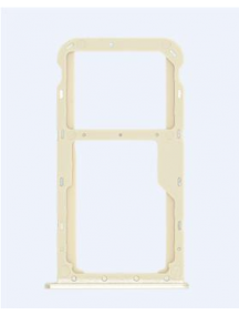 Zócalo de SIM + micro SD Huawei Honor 7X dorado