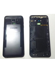 Carcasa trasera Samsung Galaxy J6 2018 J600F negra