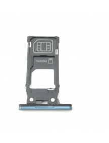 Zócalo de SIM + micro SD Sony Xperia XZ2 H8266 verde oscuro